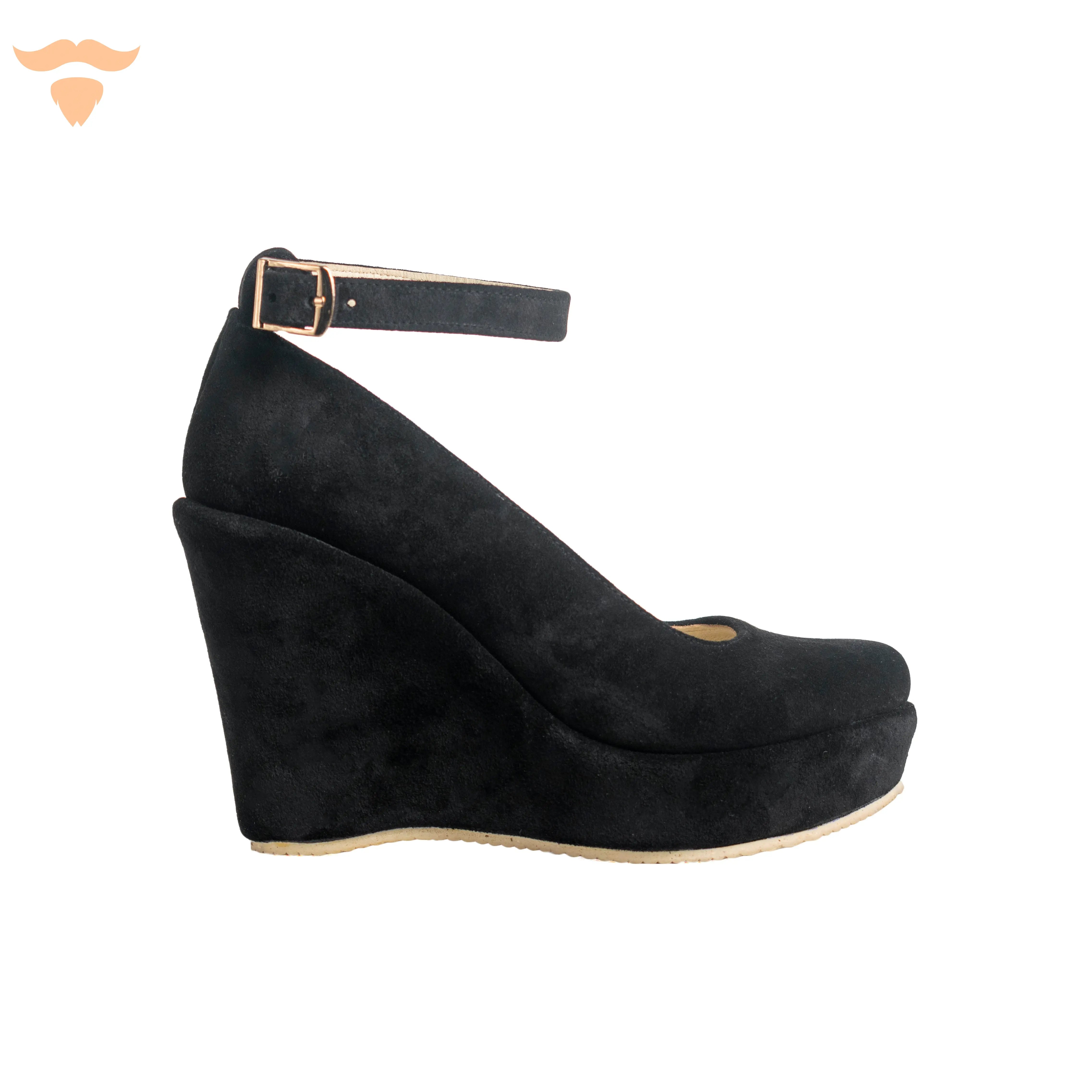 11 CM - Wedges Ballarina - Black UNCLE