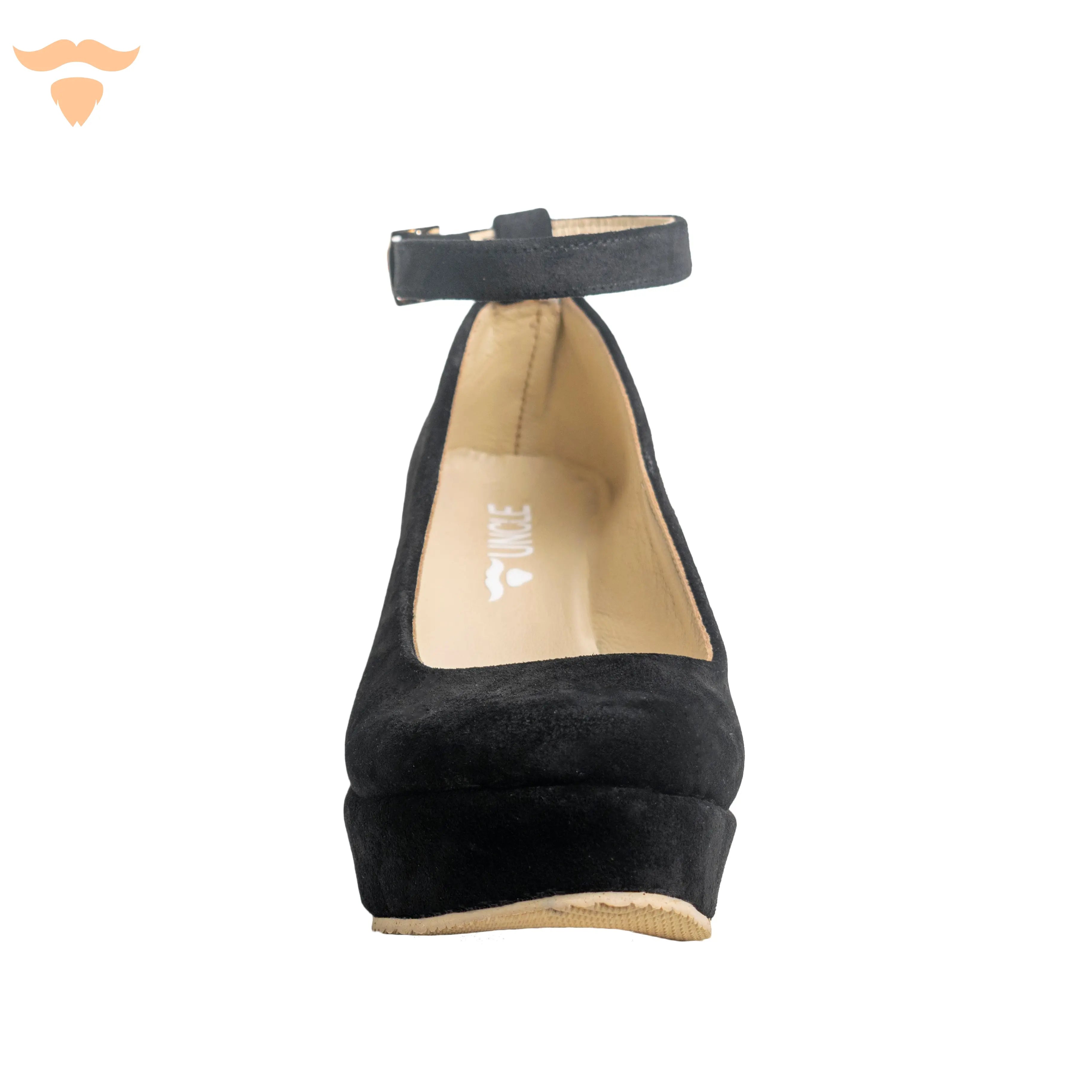 11 CM - Wedges Ballarina - Black UNCLE