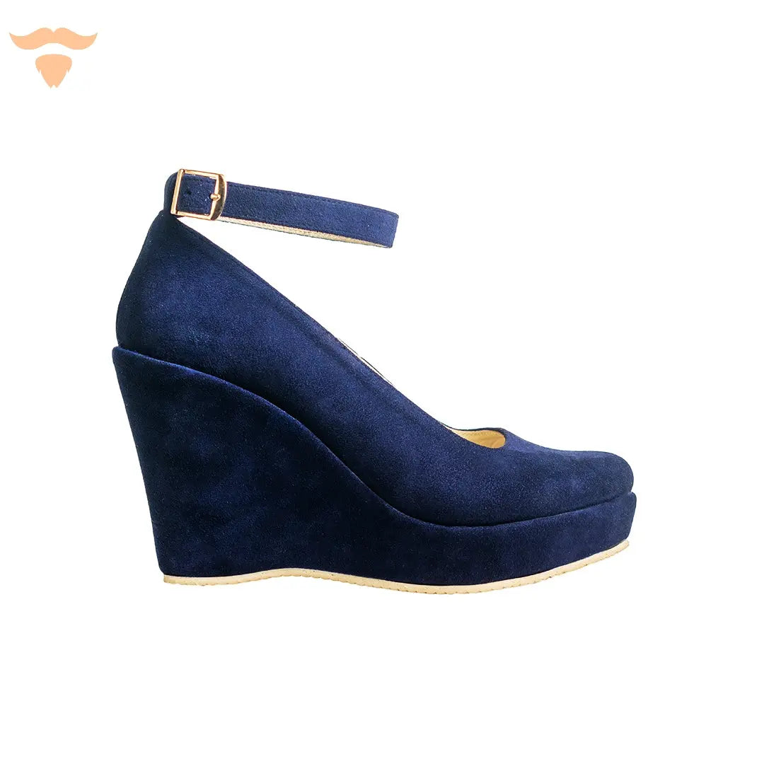 11 CM - Wedges Ballarina - Dark Blue UNCLE