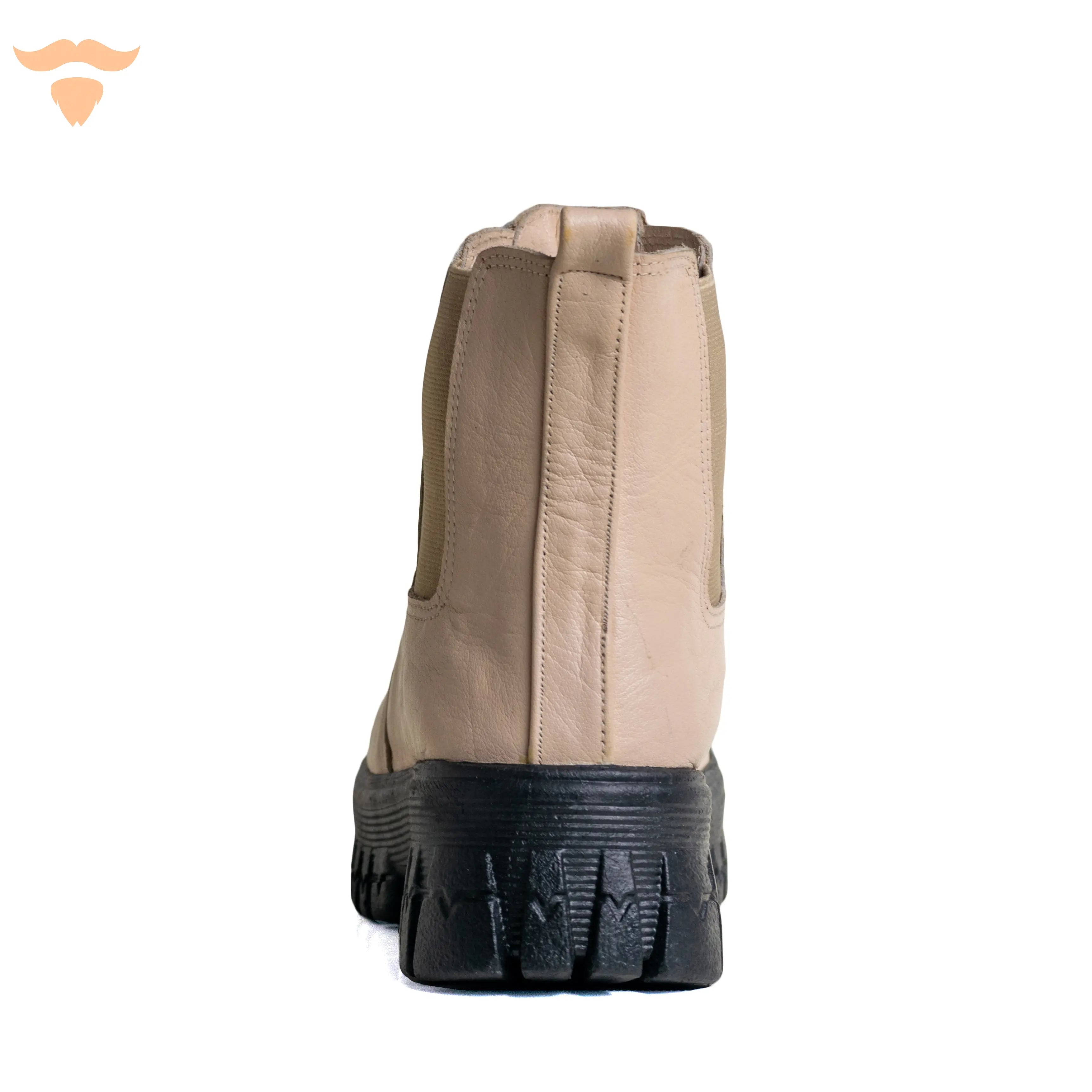 CHELSIA Half-Boots - Beige - UNCLE