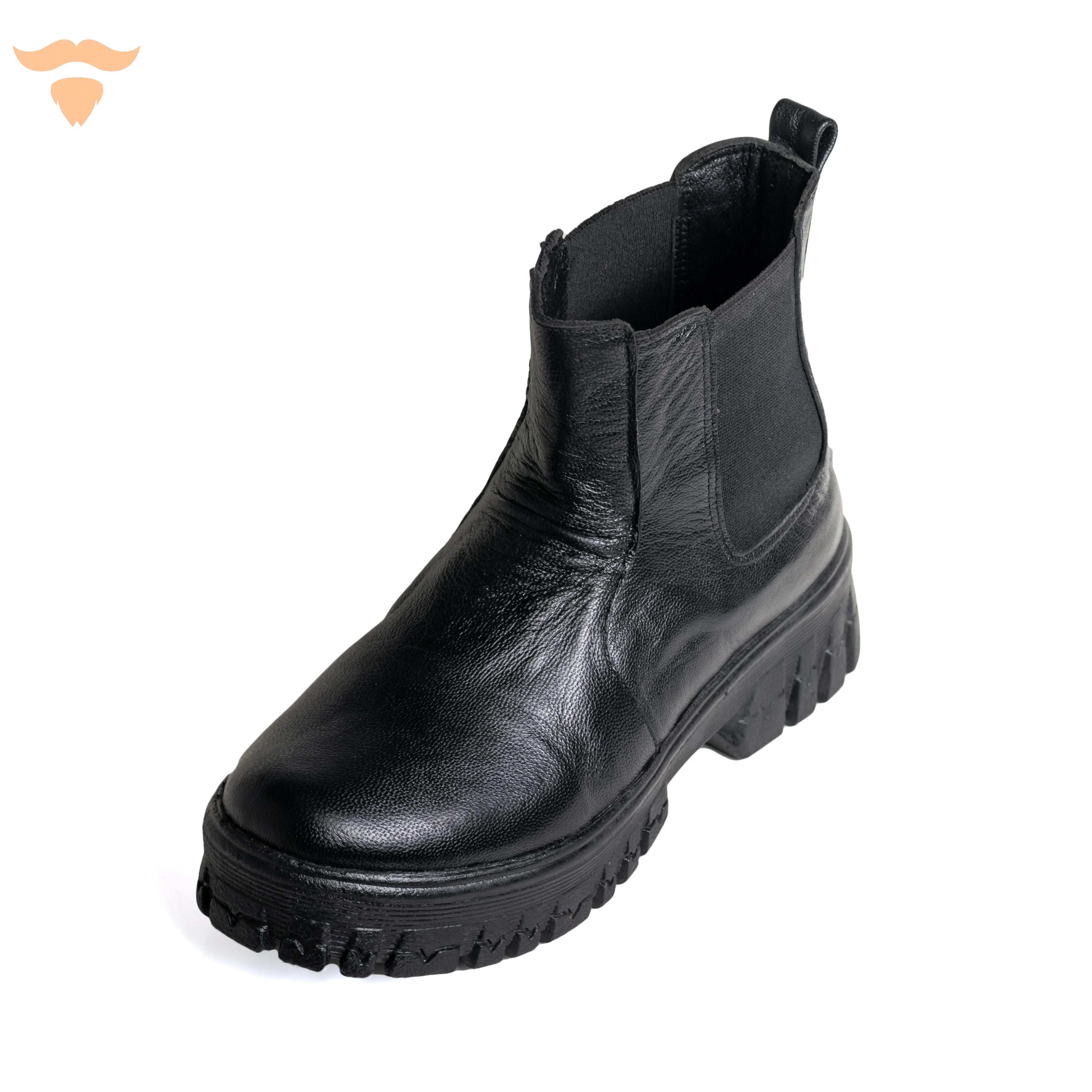 CHELSIA Half-Boots - Black UNCLE