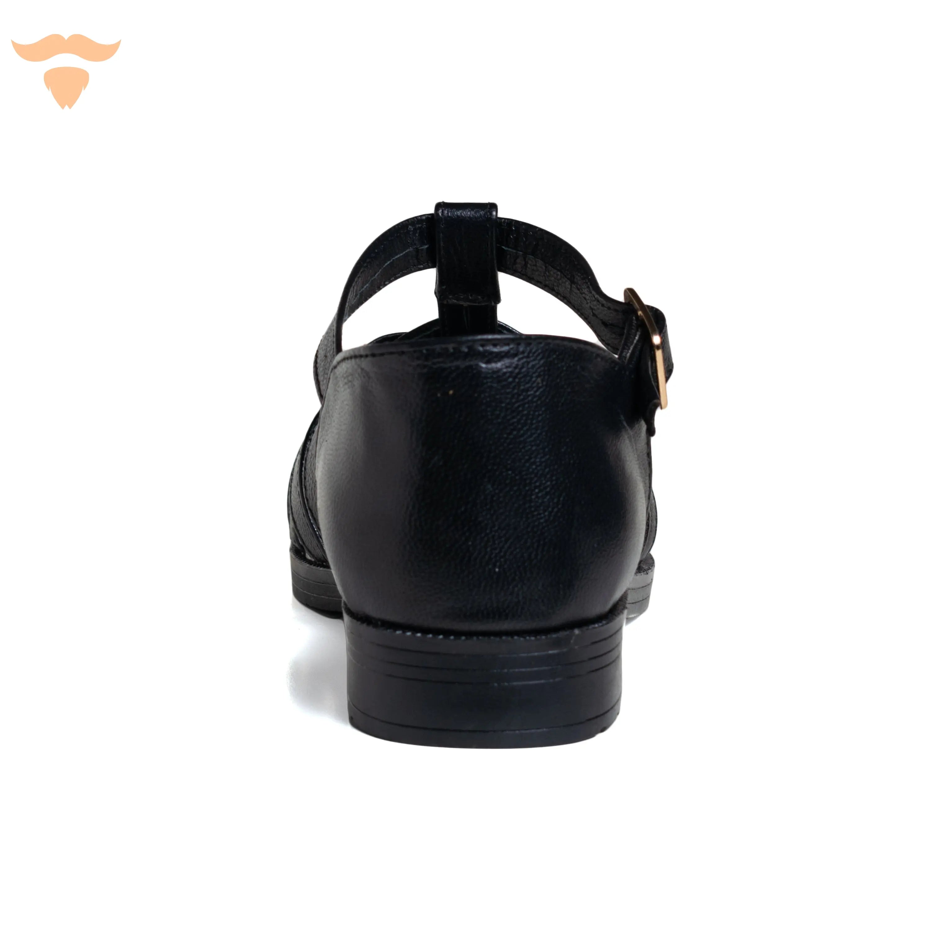 Classic Roman Sandals - Black UNCLE