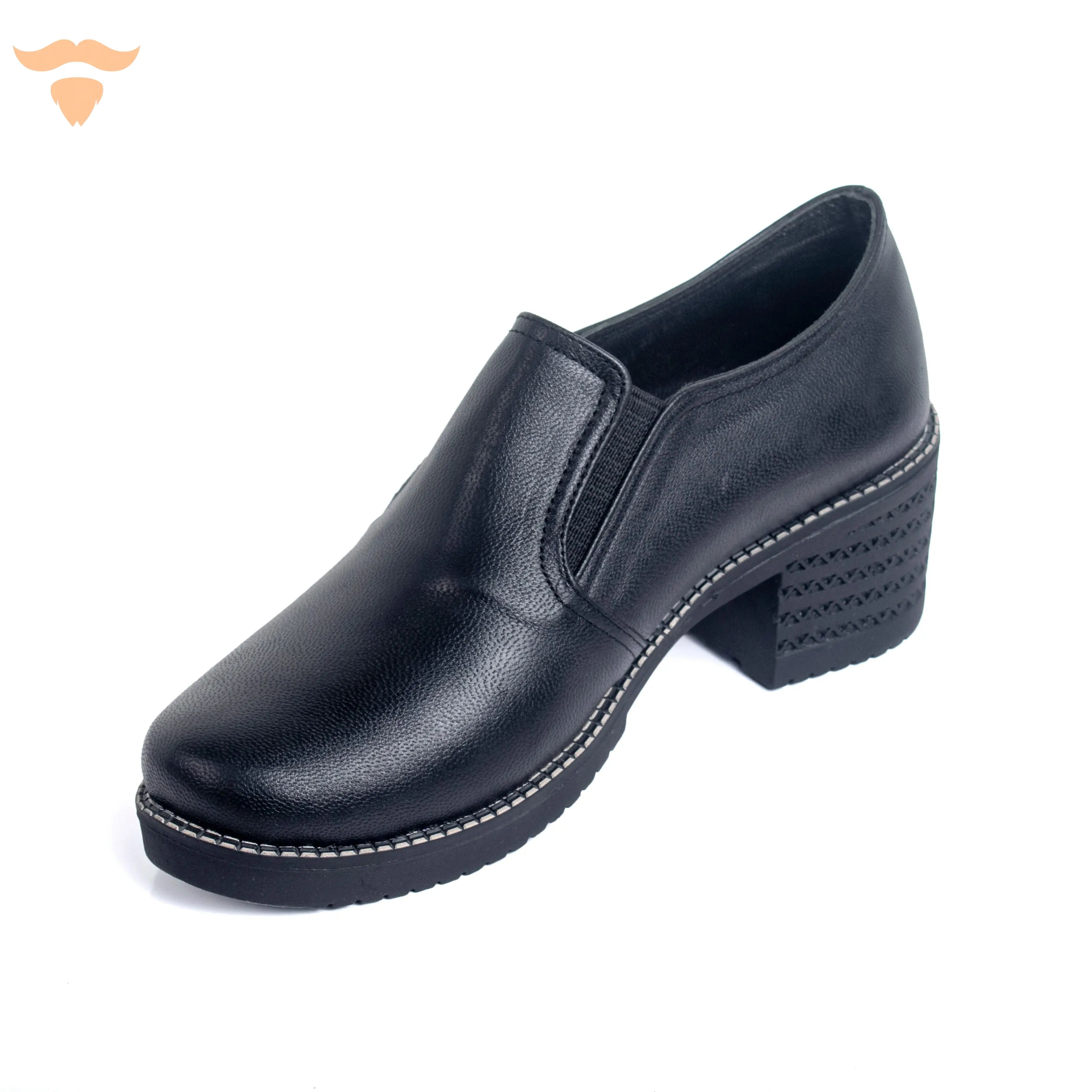 ELASTIC 5-CM Shoe - Black UNCLE