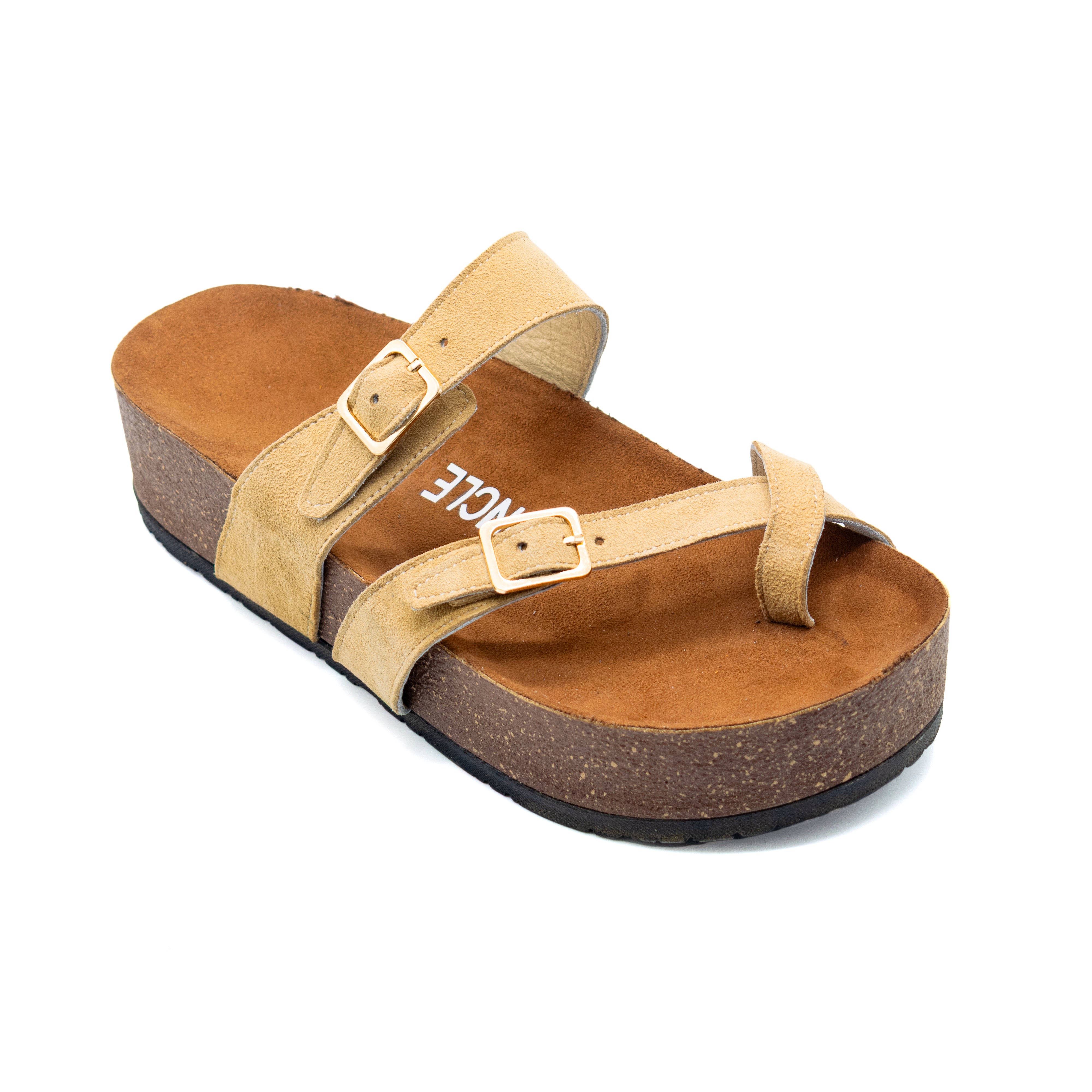 Round Toe Slipper - Beige (HIGH)