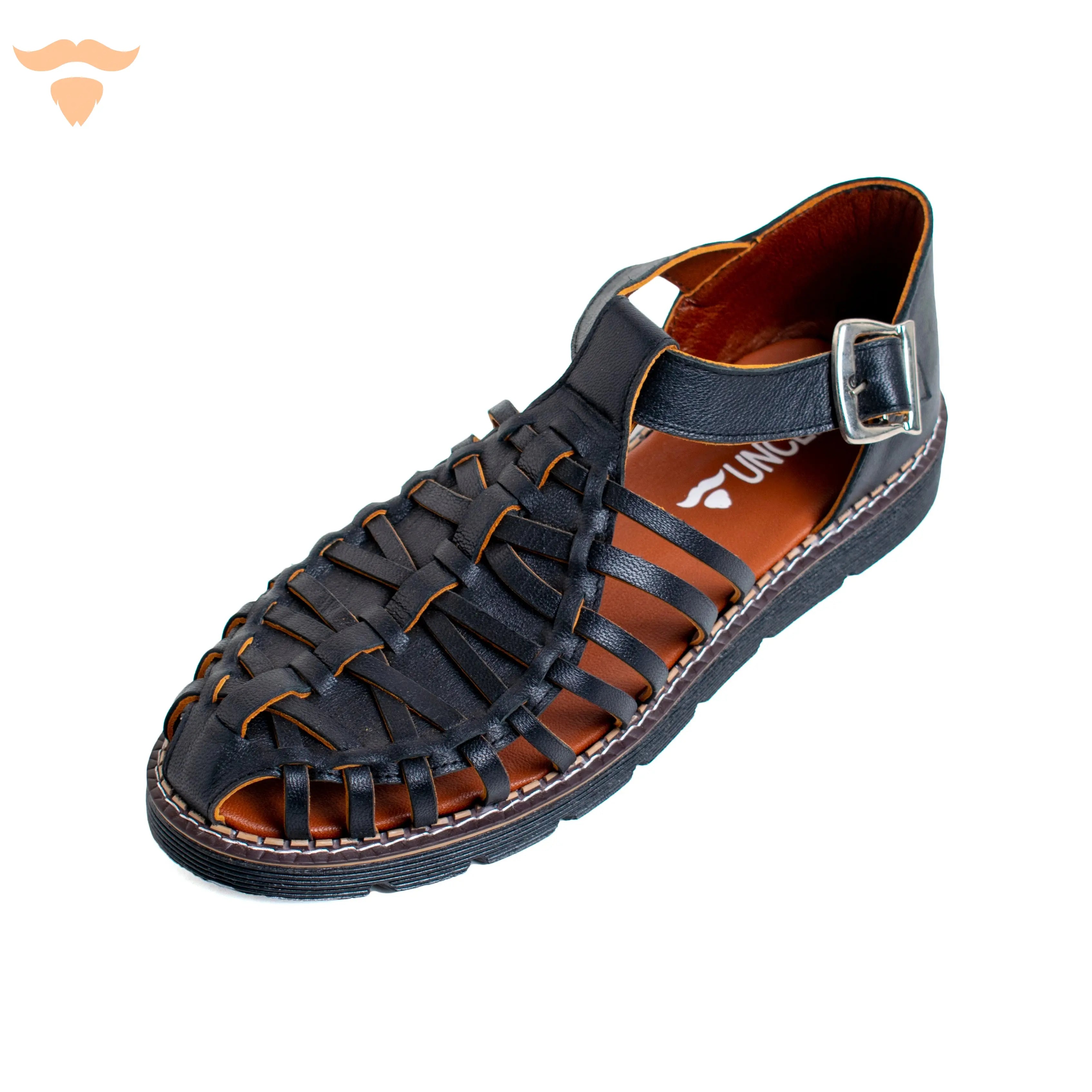 Roman Sandals - Black UNCLE