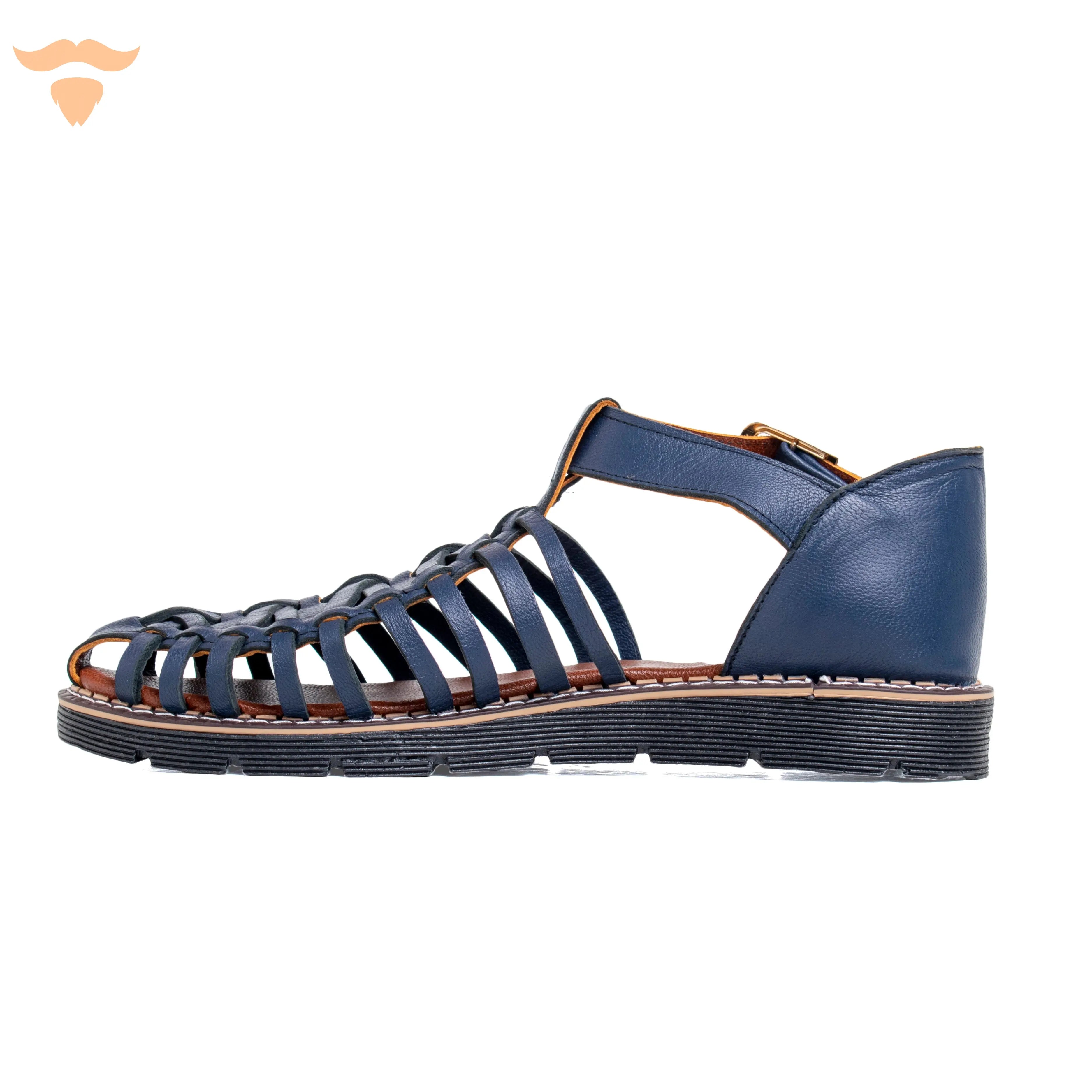 Roman Sandals - Dark Blue UNCLE