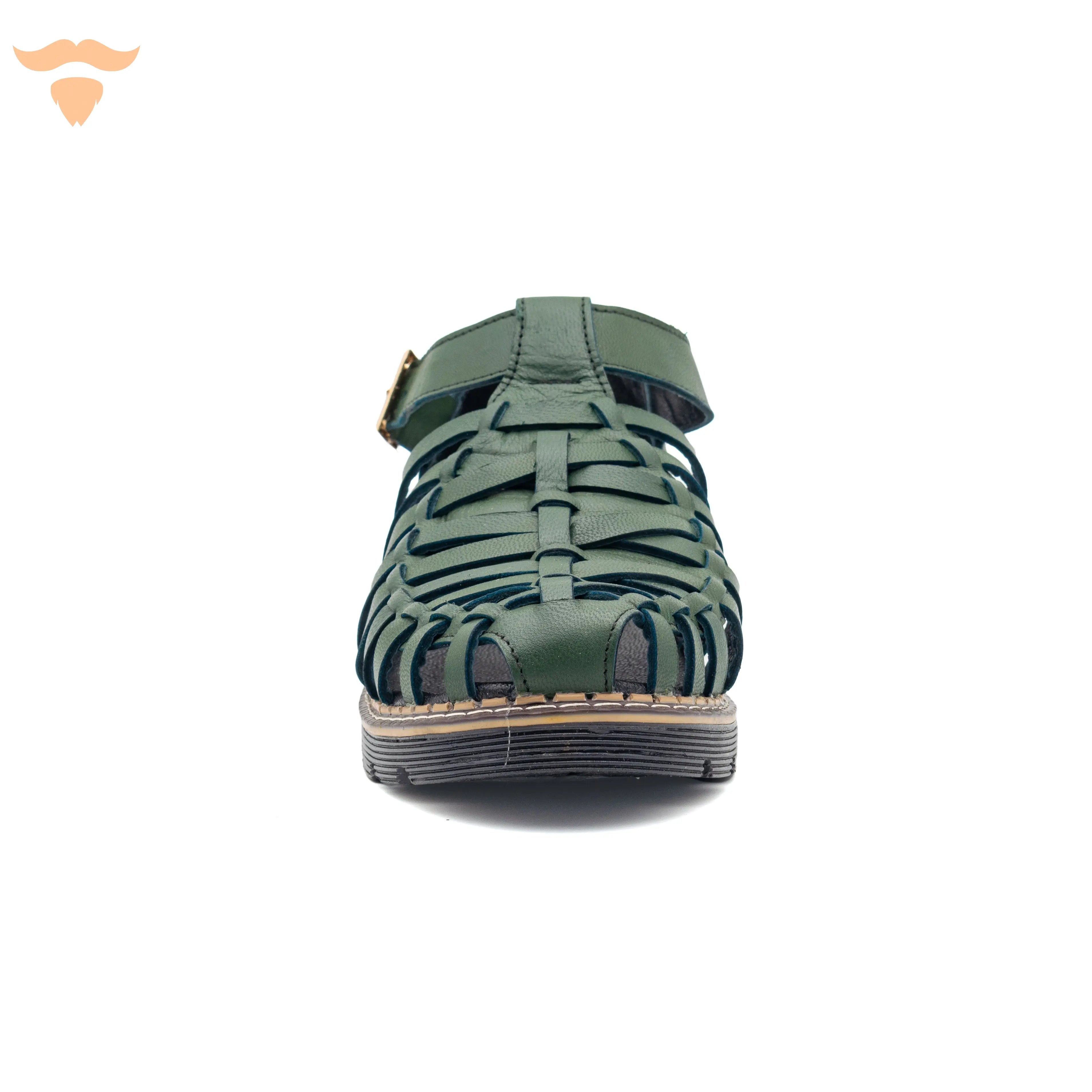 Roman Sandals - Dark Green - UNCLE