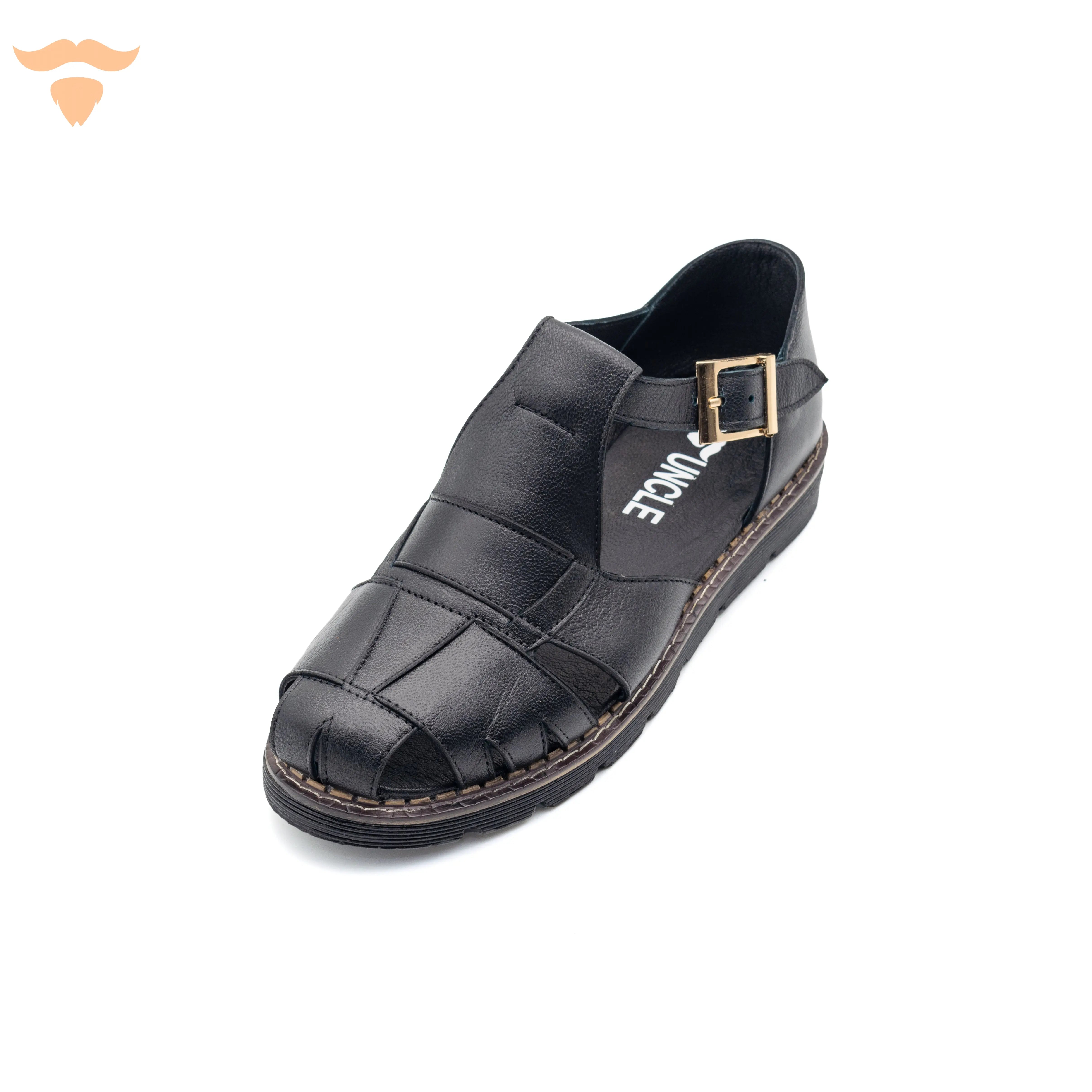 Spartan Sandals - Black - UNCLE