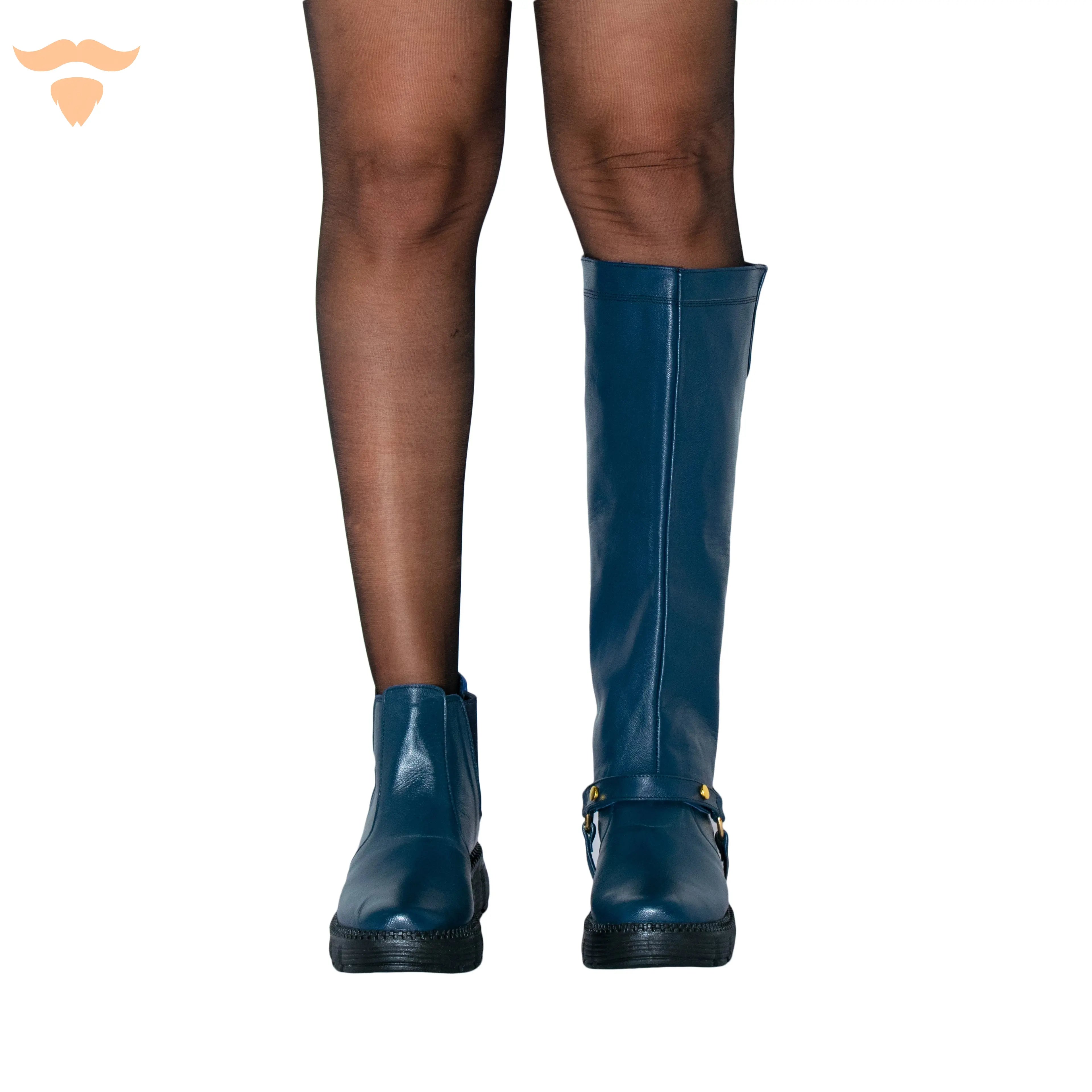 TWO IN ONE Boots - Dark Blue - UNCLE