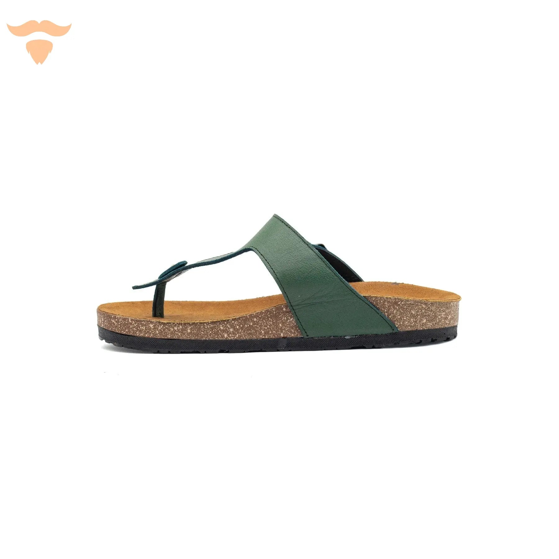 Vertical-Toe Slipper - Dark-Green UNCLE