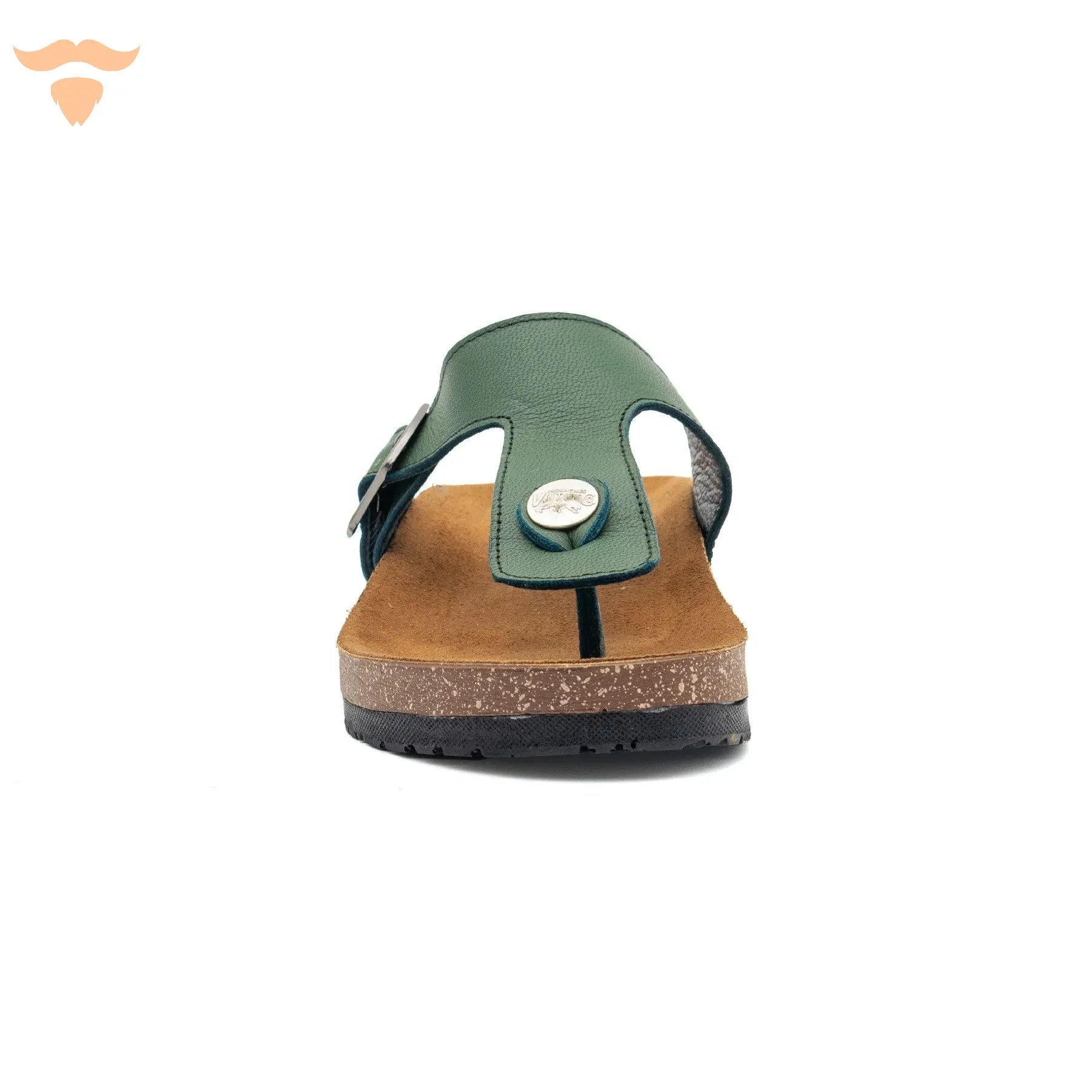 Vertical-Toe Slipper - Dark-Green UNCLE