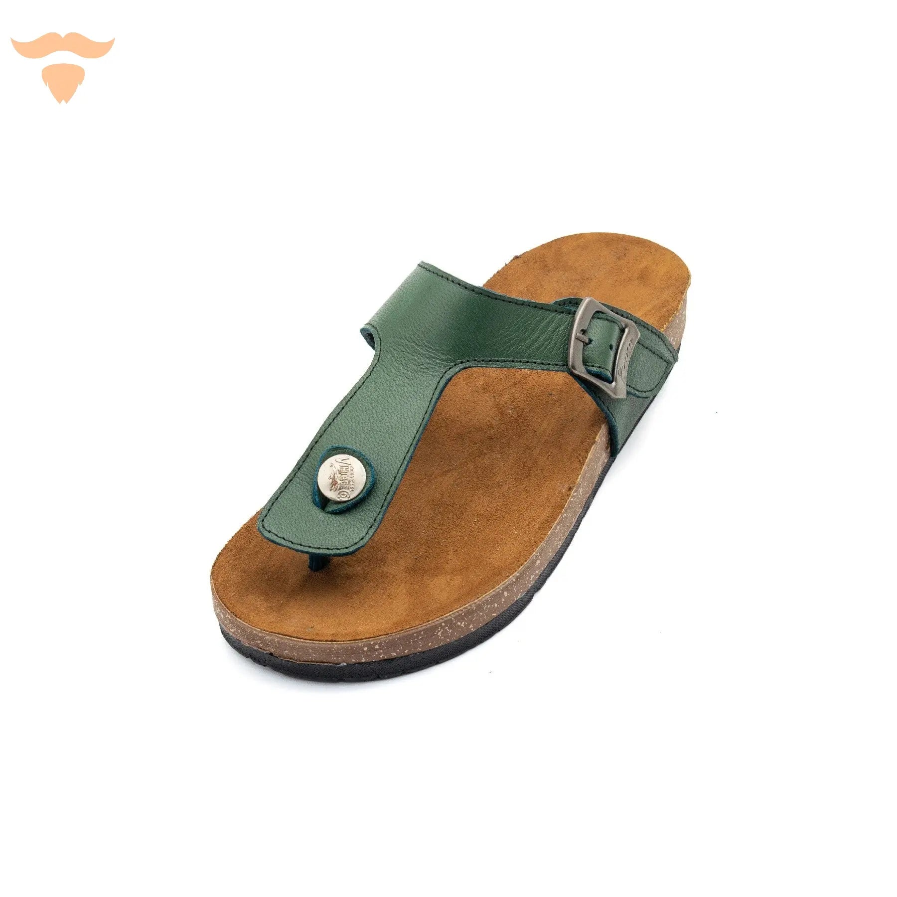 Vertical-Toe Slipper - Dark-Green UNCLE