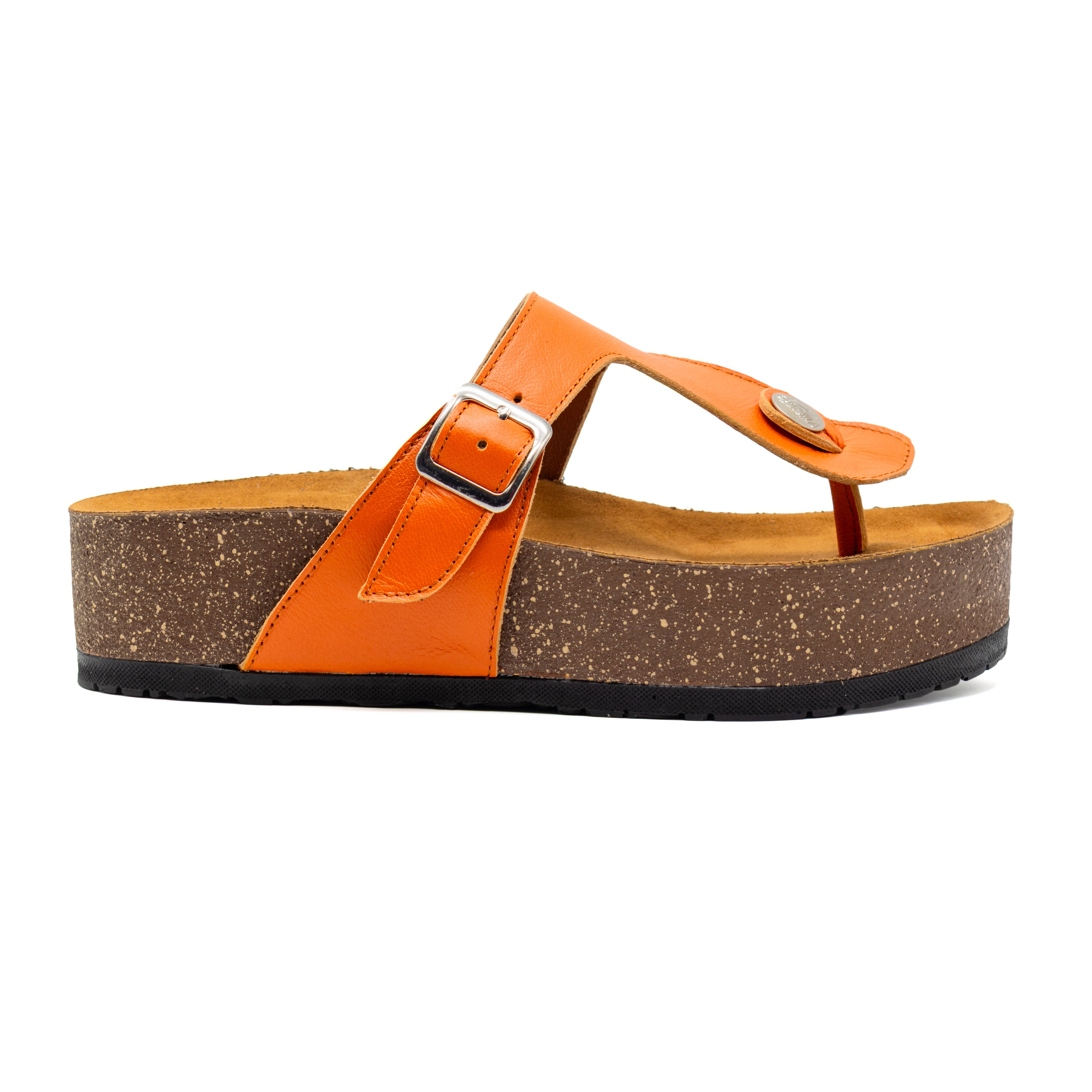 Vertical-Toe Slipper - Orange ( HIGH )
