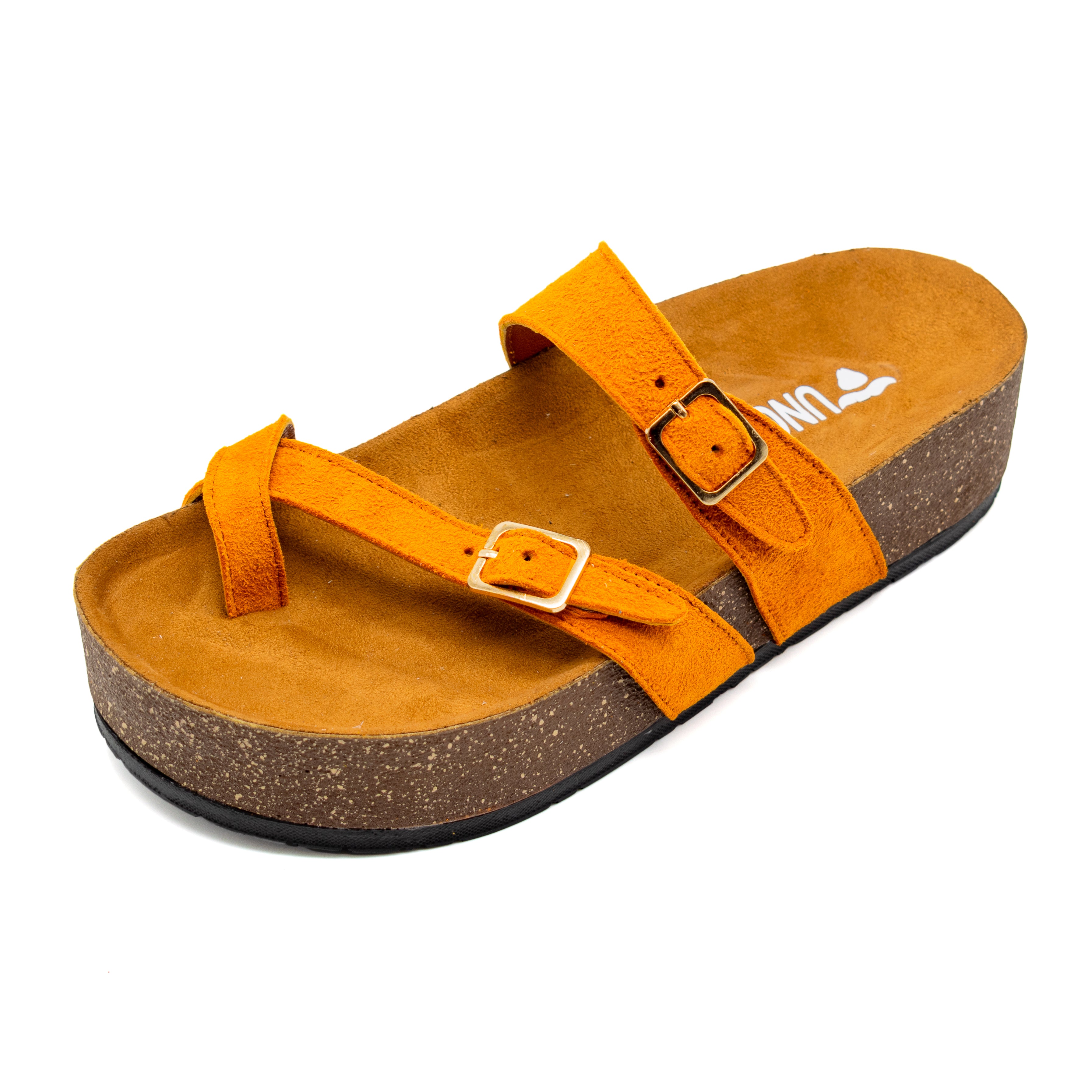 Round Toe Slipper - Orange ( HIGH )