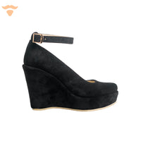 11 CM - Wedges Ballarina - Black UNCLE