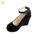 11 CM - Wedges Ballarina - Black UNCLE