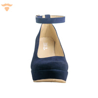 11 CM - Wedges Ballarina - Dark Blue UNCLE