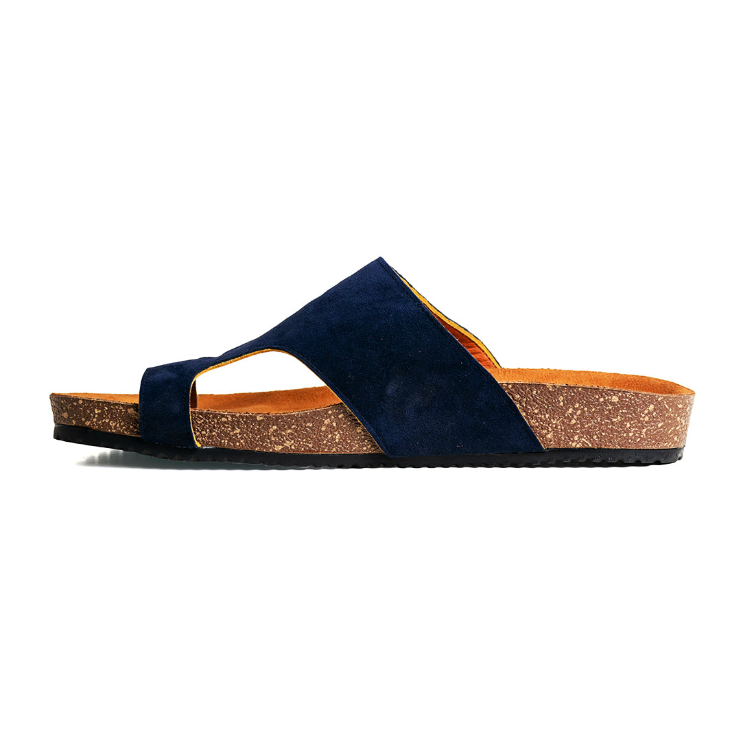 Soft-Toe Slipper - Dark Blue