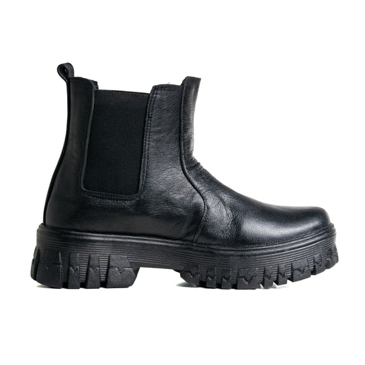 CHELSIA Half-Boots - Black