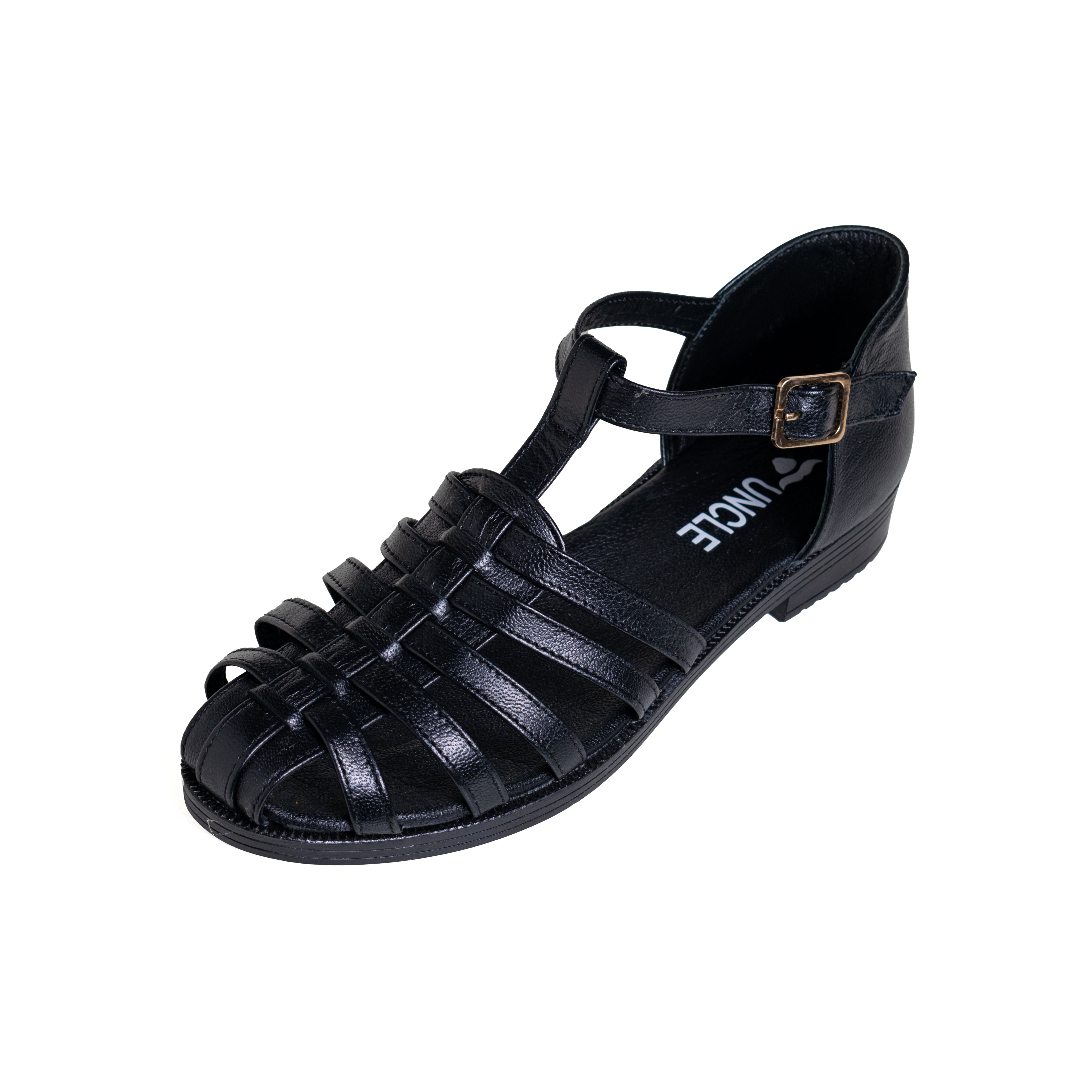 Classic Roman Sandals - Black