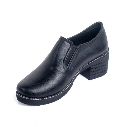 ELASTIC 5-CM Shoe - Black