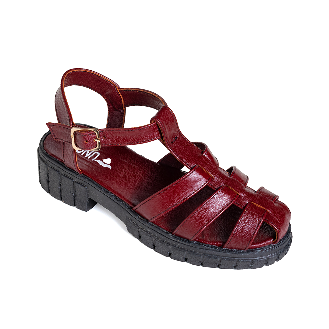 The Panther Sandals - Marron