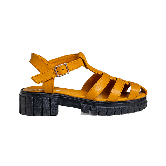 The Panther Sandals - Yellow