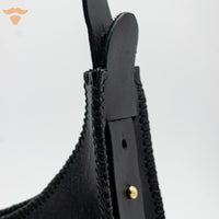 Round Hand Bag - Black - UNCLE
