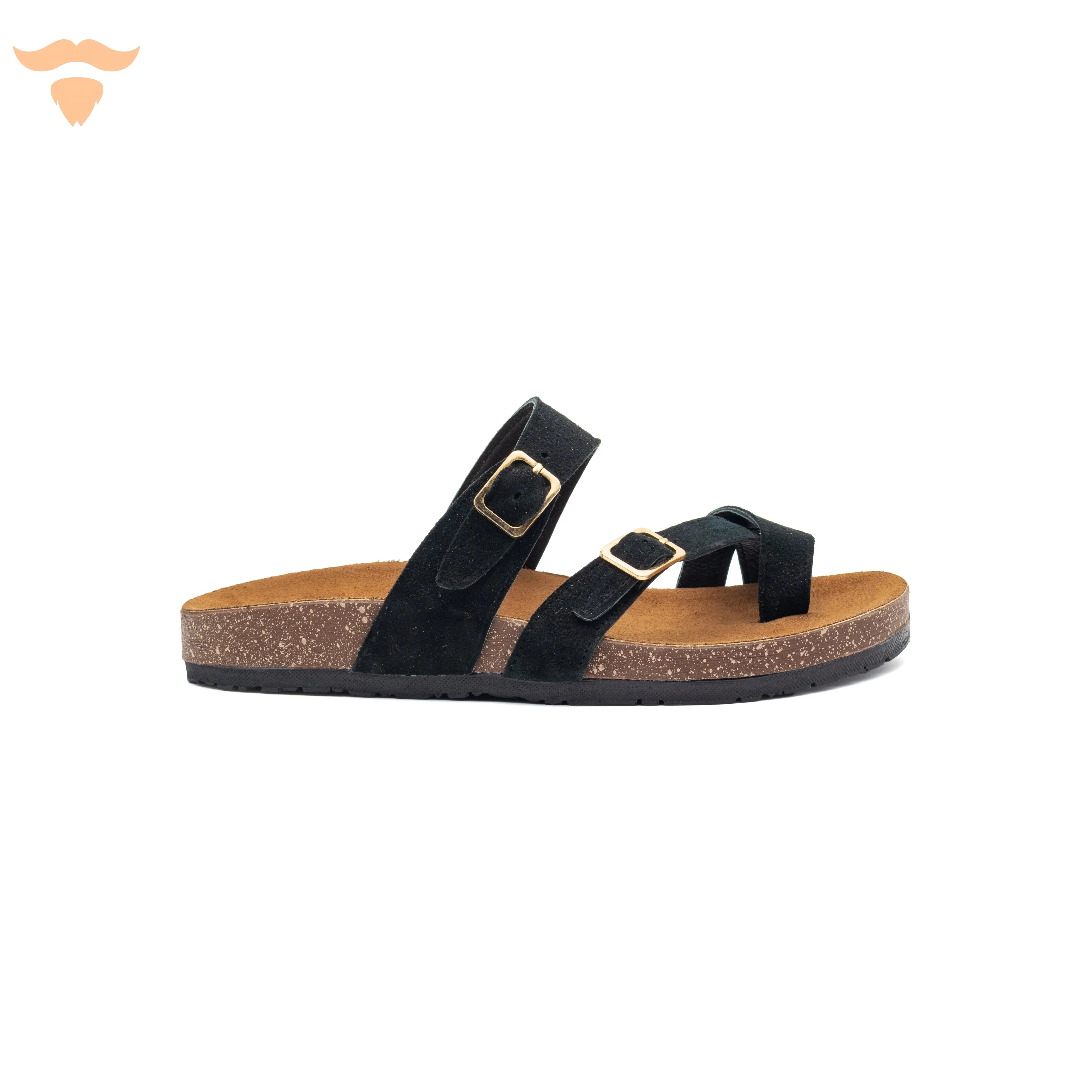 Round-Toe Slipper - Black