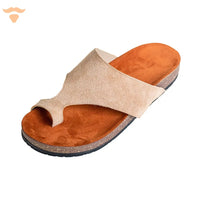 Soft-Toe Slipper - Beige UNCLE