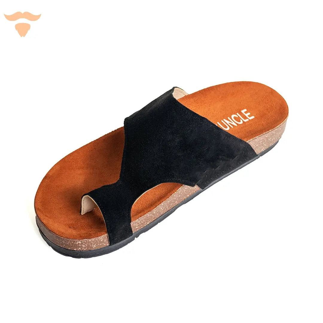 Soft-Toe Slipper - Black UNCLE