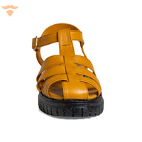 The Panther Sandals - Yellow - UNCLE