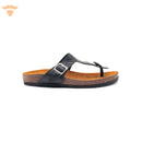 Vertical-Toe Slipper - Black UNCLE