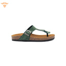Vertical-Toe Slipper - Dark-Green UNCLE