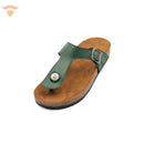 Vertical-Toe Slipper - Dark-Green UNCLE