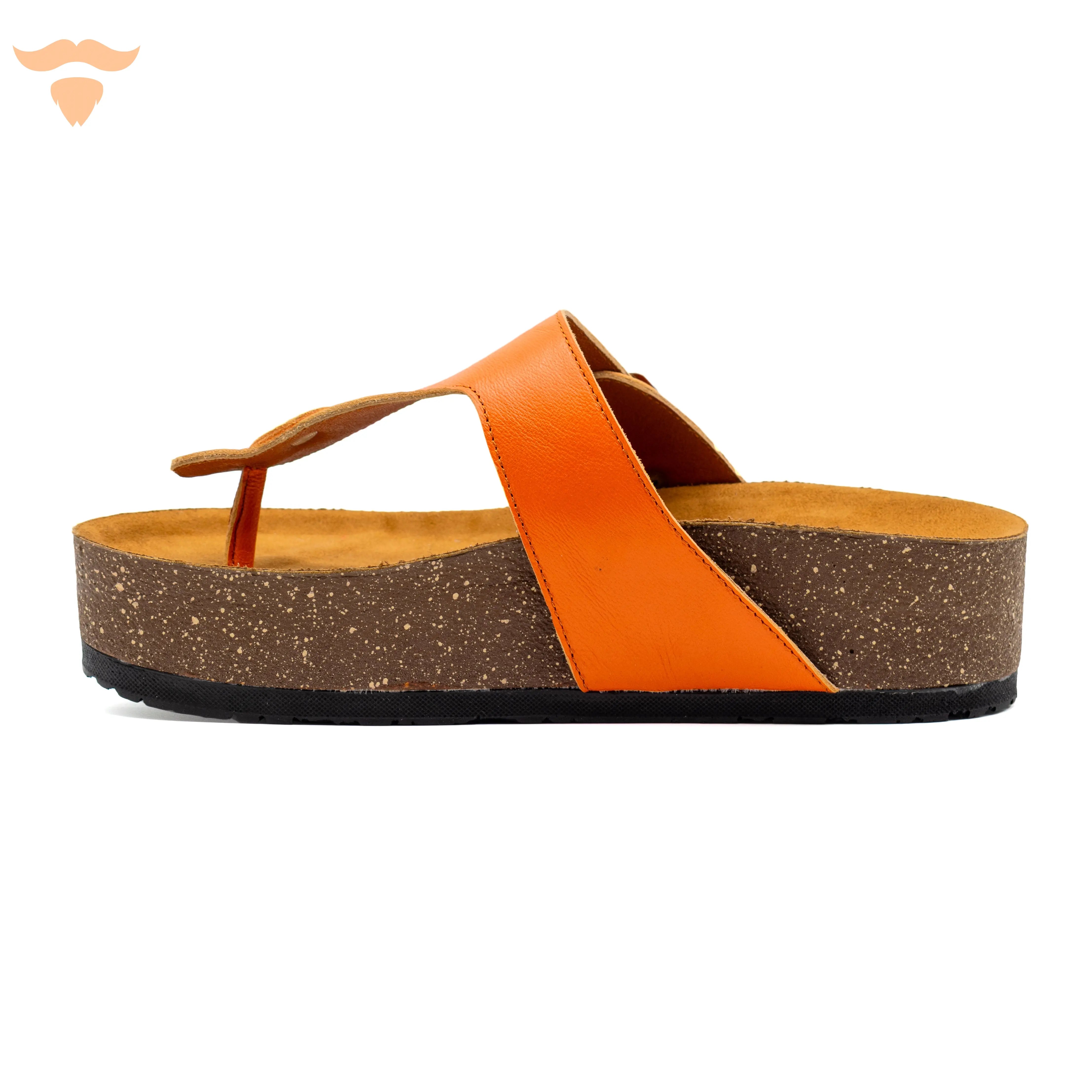 Vertical-Toe Slipper - Orange ( HIGH )