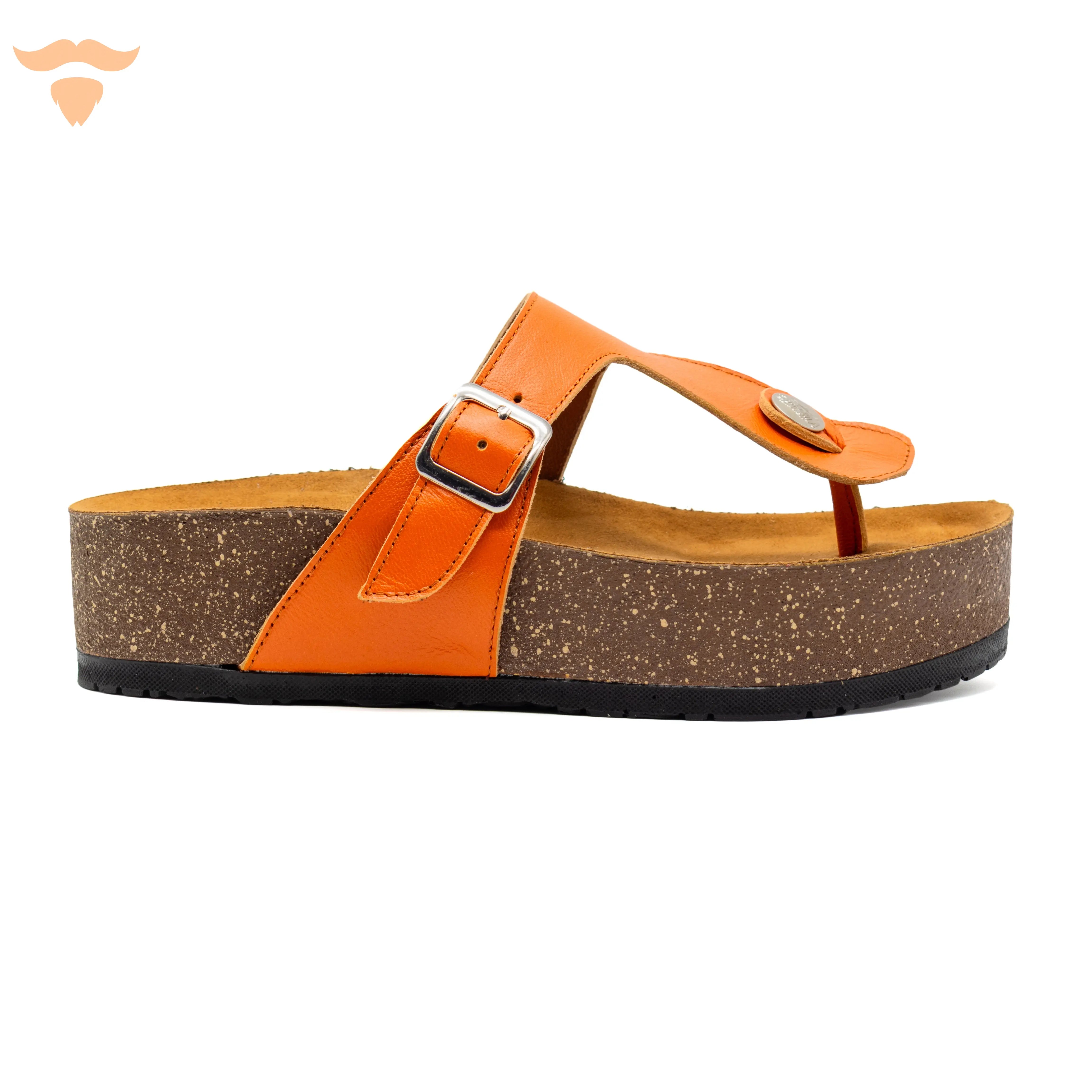 Vertical-Toe Slipper - Orange ( HIGH ) - UNCLE
